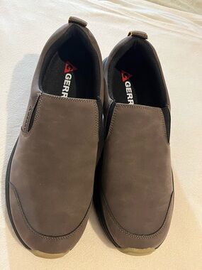 Gerry Weber Men's Taupe Slip-On Loafers